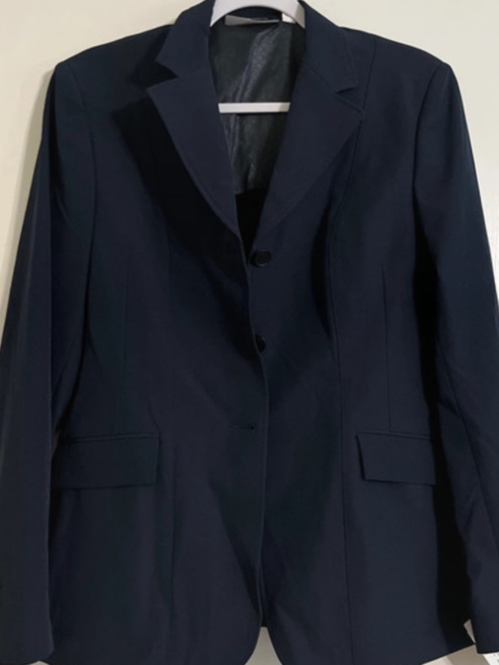 R.J classics Navy Blue equestrian show coat ladies 8